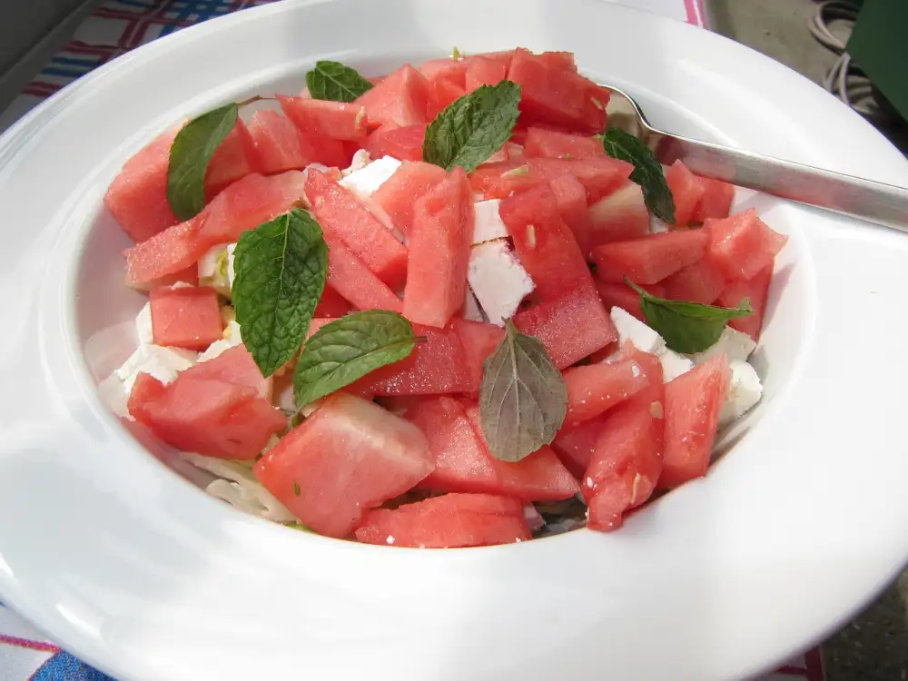 Feta And Watermelon Salad